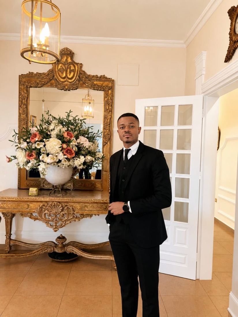Gervais Engama, maître d’hôtel